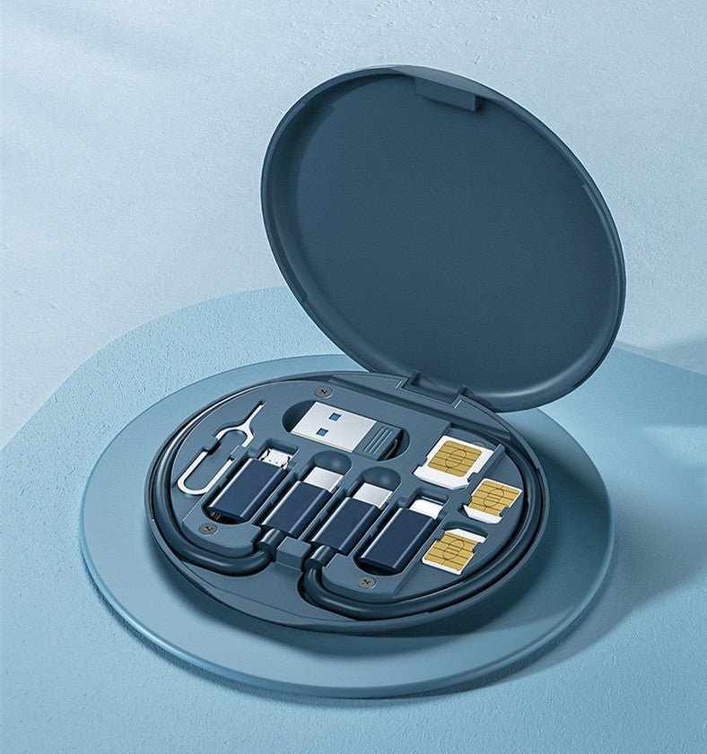 60W Fast Charging Multi-function Cable Storage Box