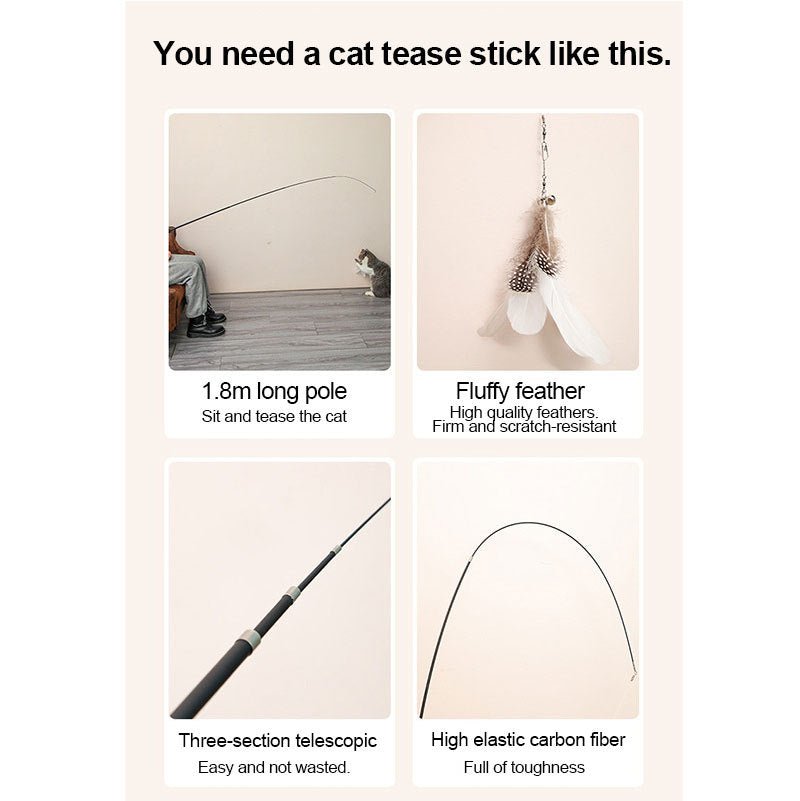 Pet Toy Cat-teasing Stick