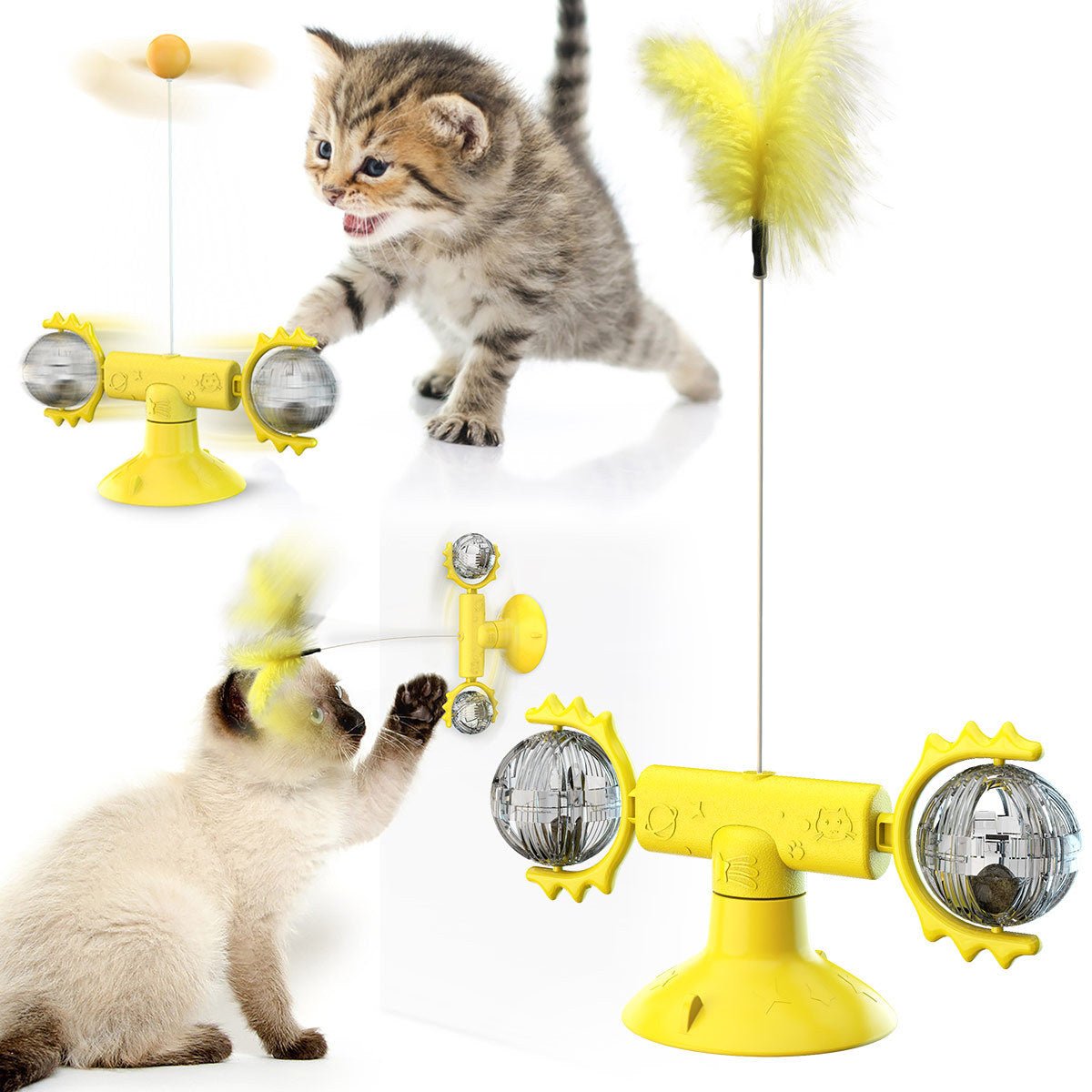 Cat Windmill Toy