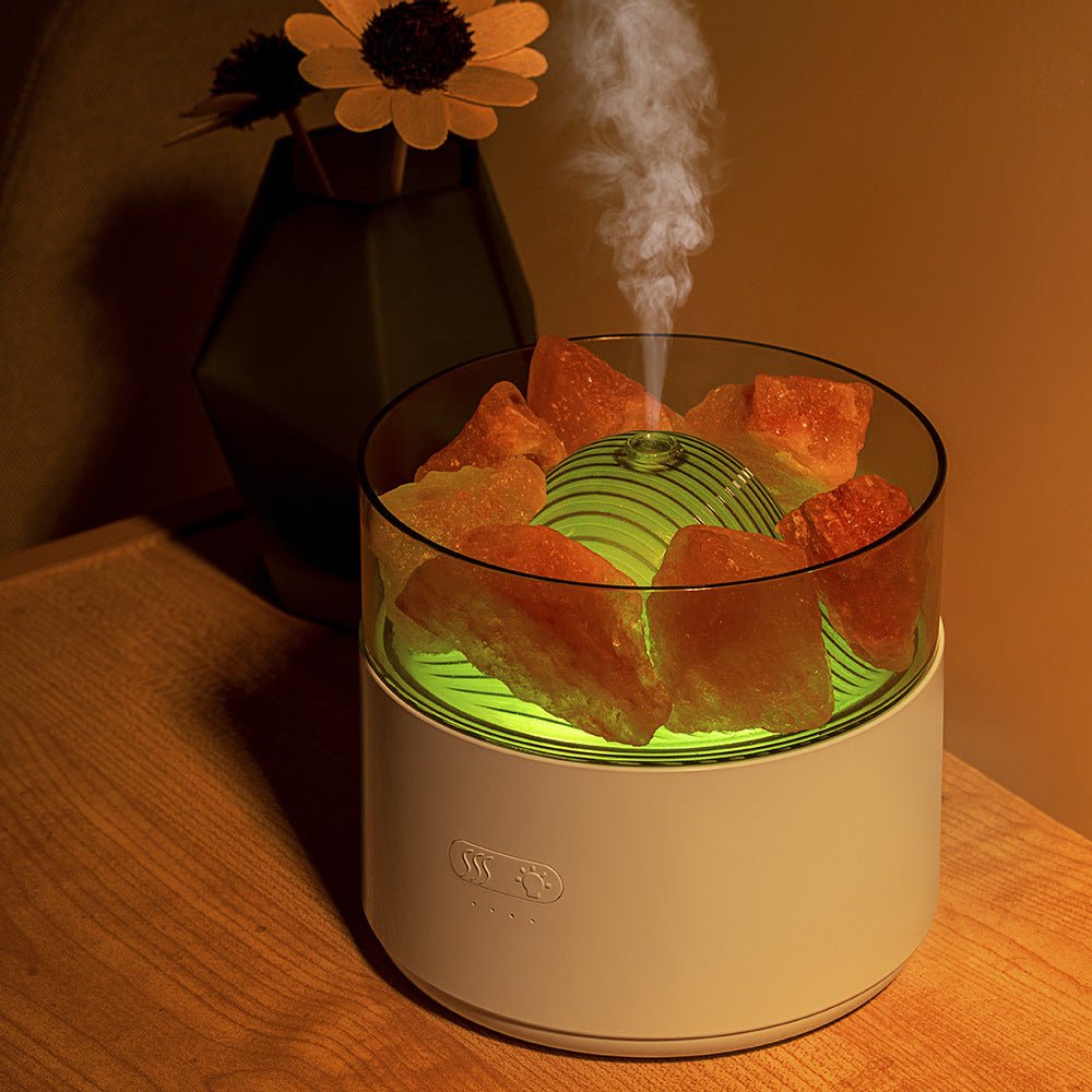 Cool-Mist Impeller Air Humidifier Crystal Salt