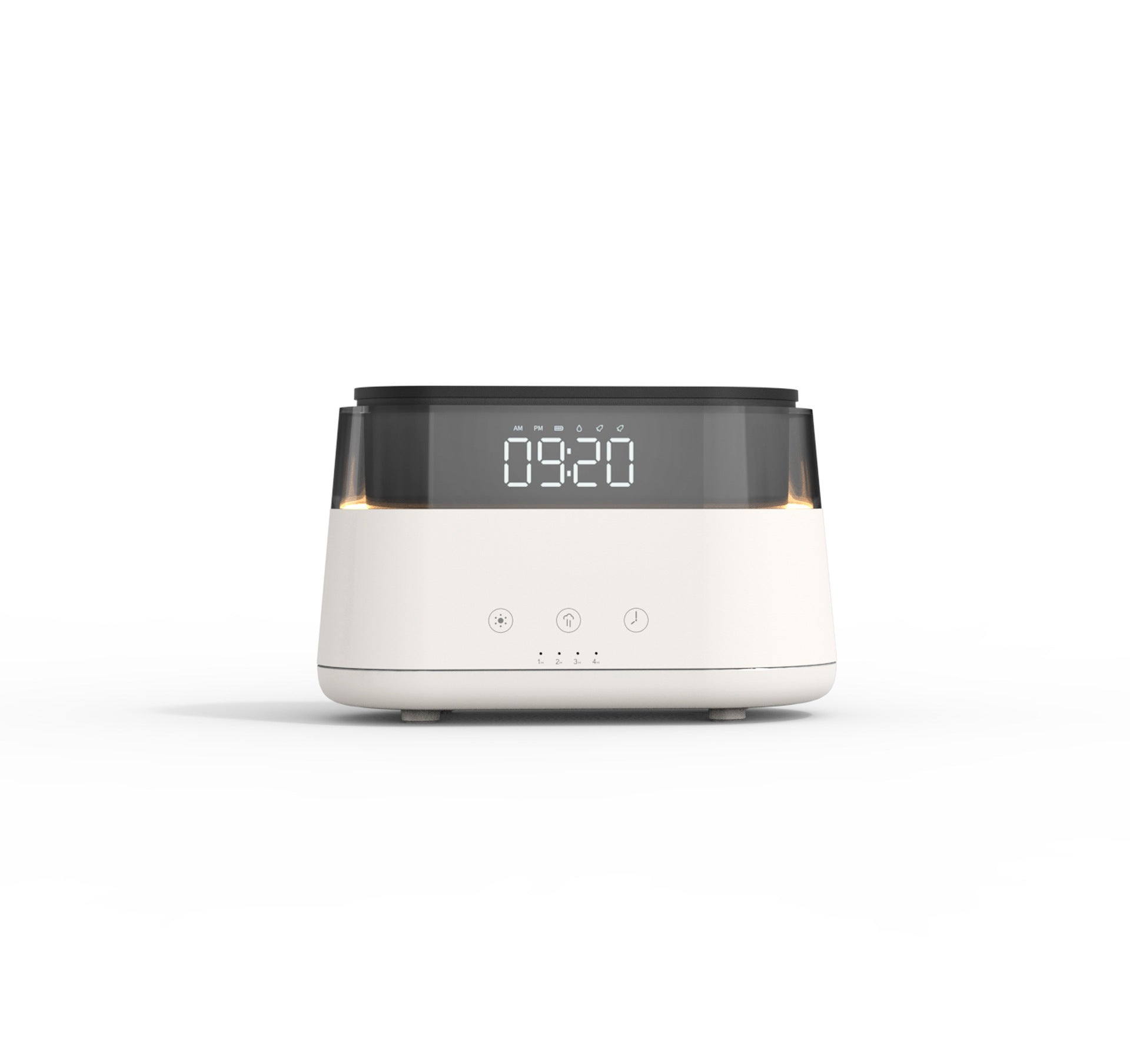 Flame Humidifier With Clock Bedroom Timed Fragrance Spraying Machine