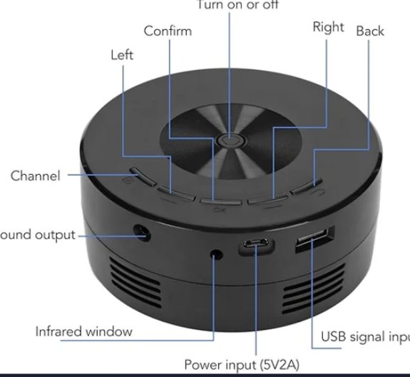HD Portable Pocket Projector