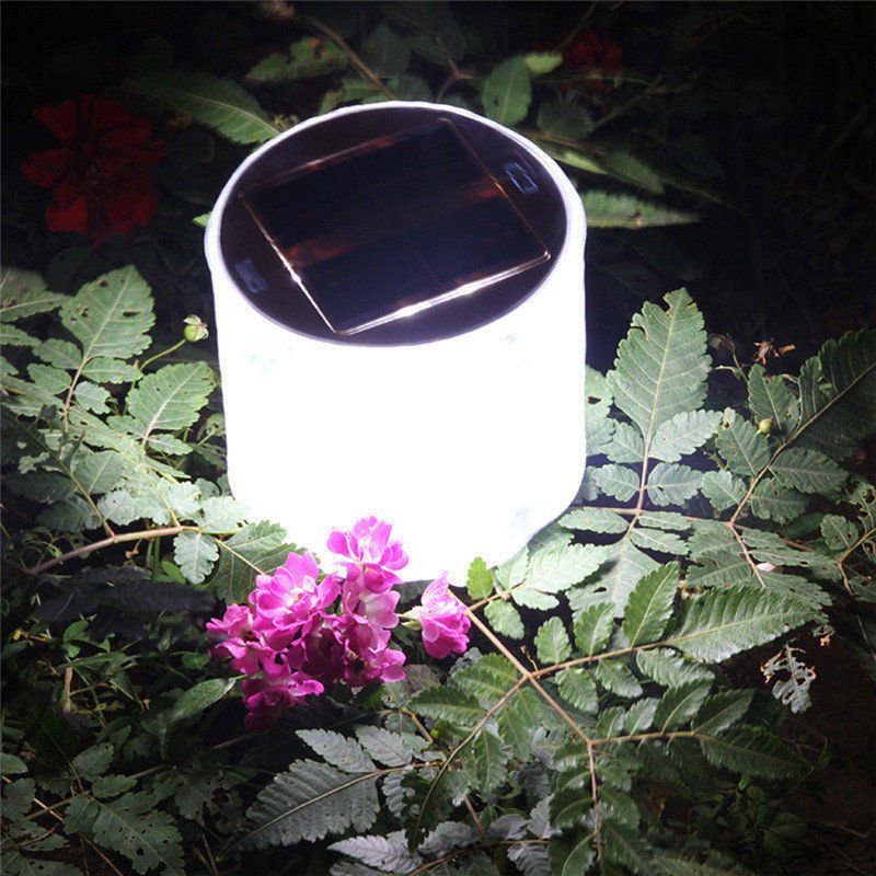Inflatable Solar Light LED Solar Powered Foldable Light
