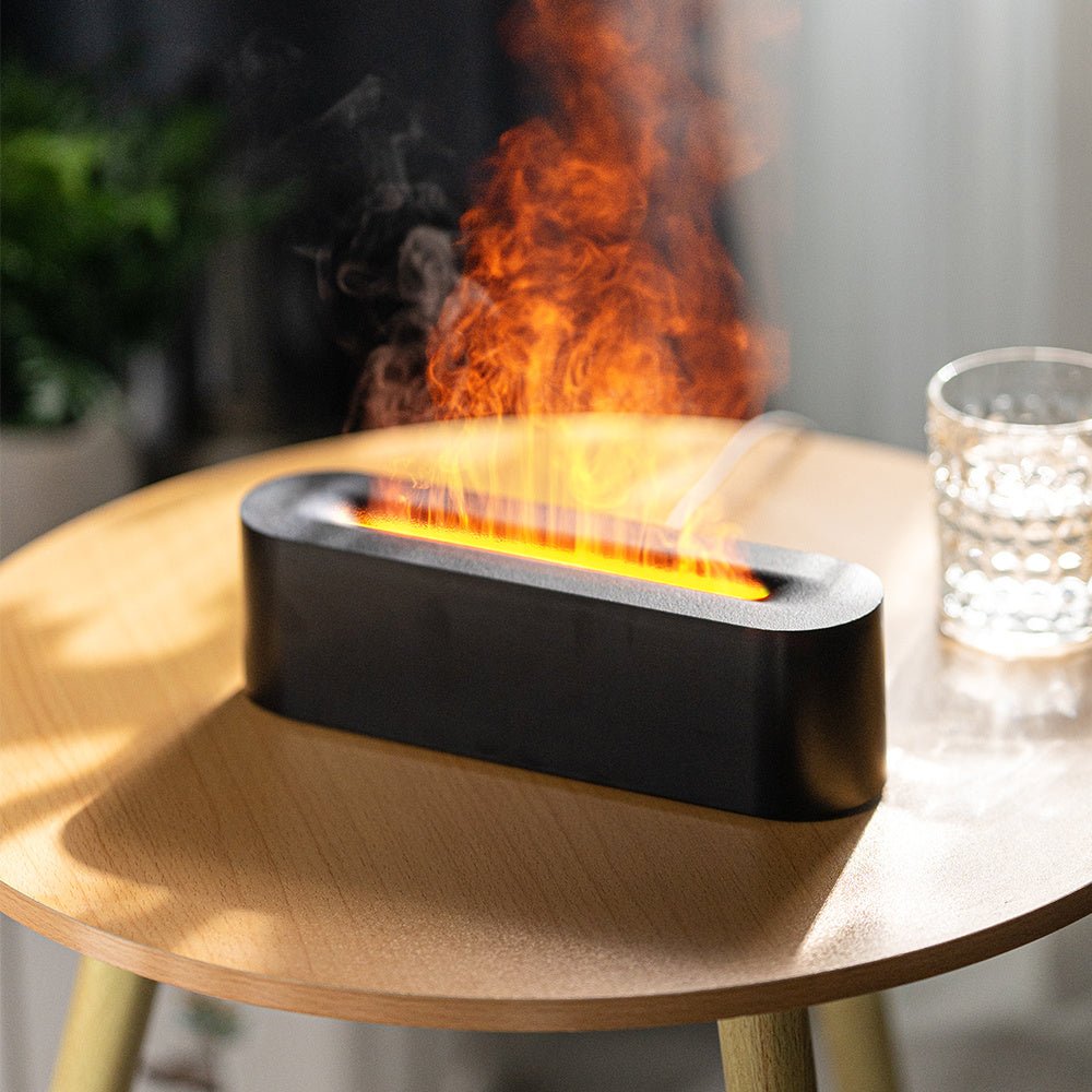 Simulated Ice Fire Cold Flame Essential Oil Diffuser 150ml