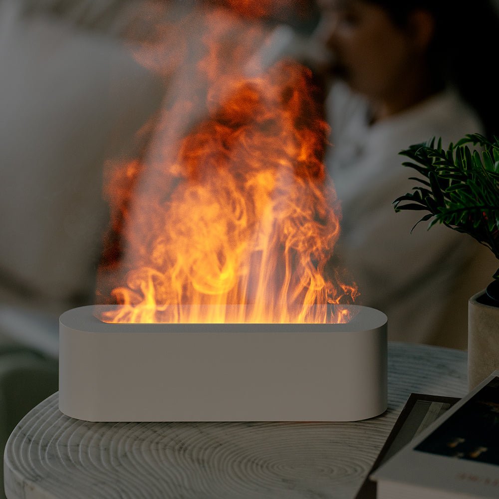 Simulated Ice Fire Cold Flame Essential Oil Diffuser 150ml