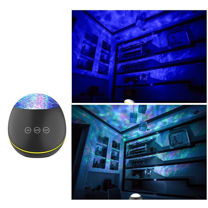 LED Night Light Starry Sky Projector Colorful Star Moon