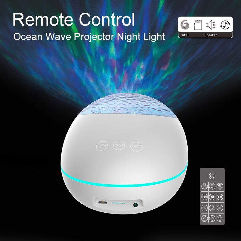 LED Night Light Starry Sky Projector Colorful Star Moon