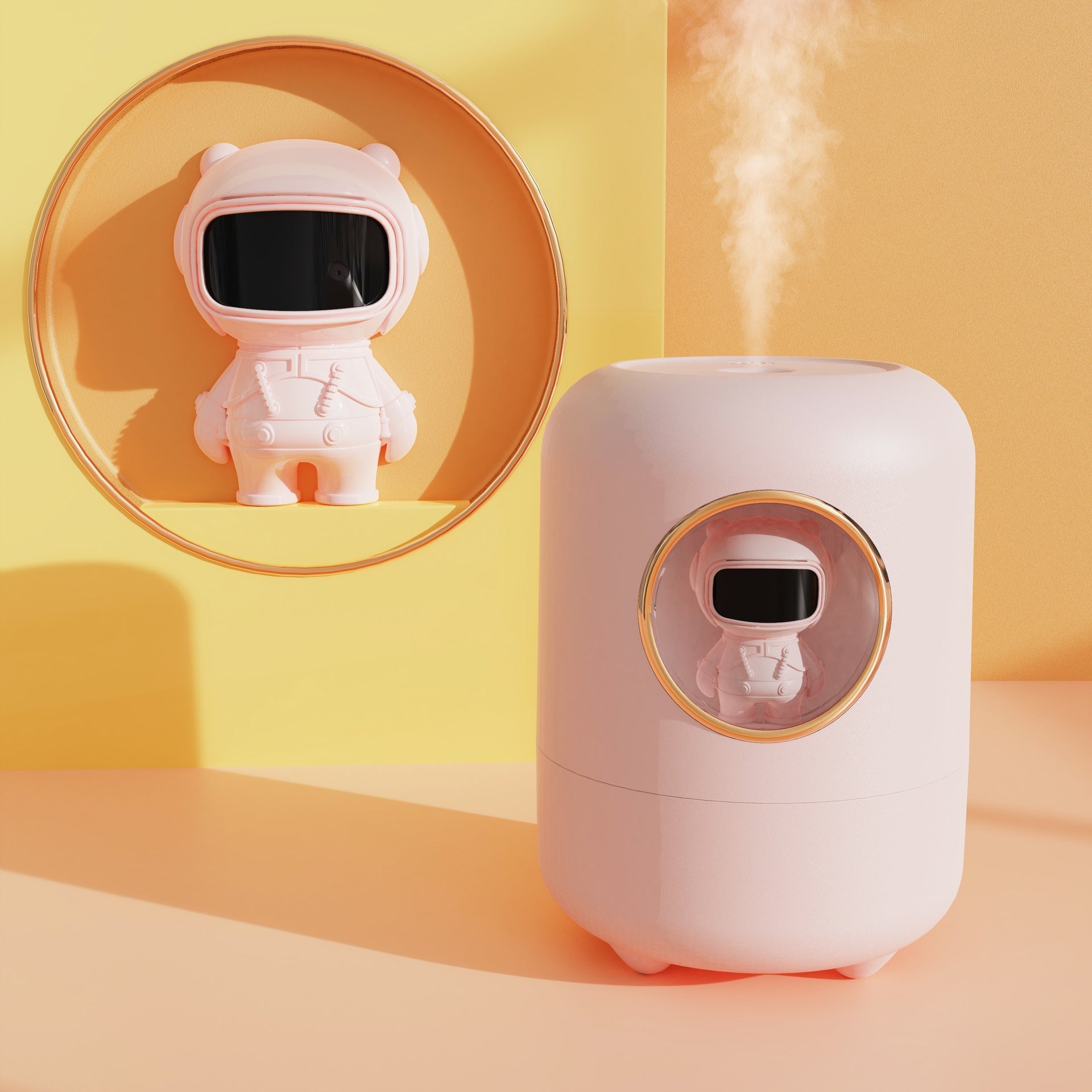 Mini Spaceman Simple Usb Small Desktop Humidifier Diffuser