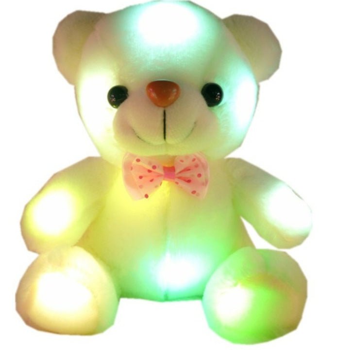 Colorful Glowing Teddy Bear