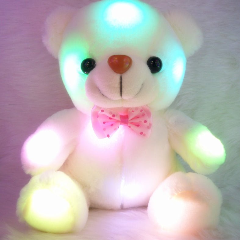 Colorful Glowing Teddy Bear