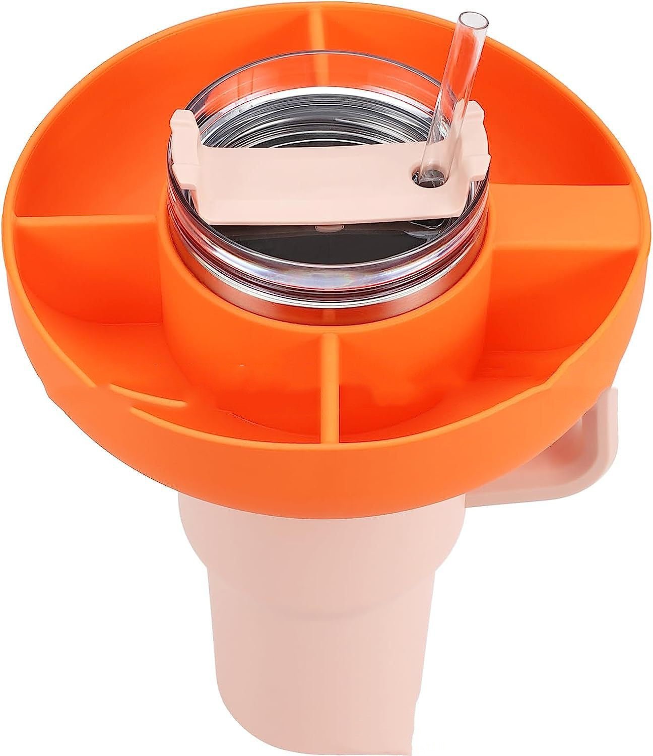 Silicone Snack For Cup 40 Oz Reusable Snack Container