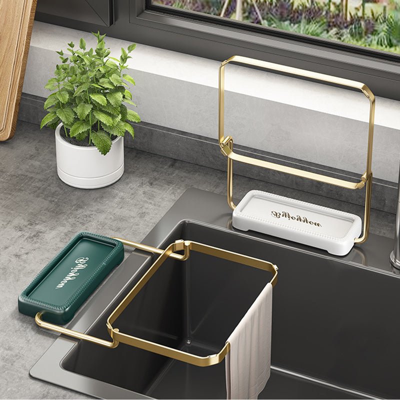 Sink Filter Rack Kitchen Foldable Sink Strainer