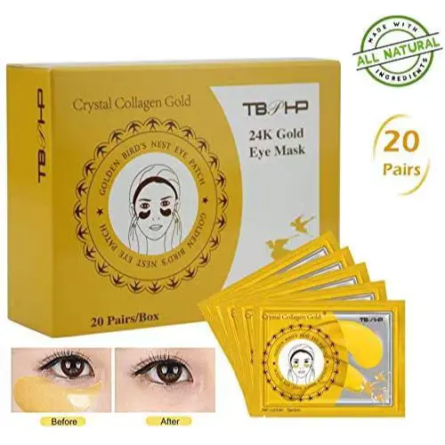 TBPHP Crystal Collagen 24K Gold Eye Mask, 40 pcs