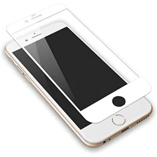 Pavoscreen 3D Curved Full Screen Tempered Glass for iPhone 6, White