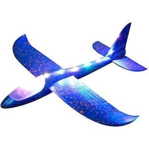 Domybestshop Throwing Foam Airplane, Blue