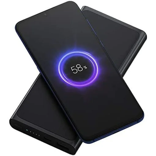 Xiaomi Portable 10000mAh Qi Wireless Fast Charging Power Bank, Black