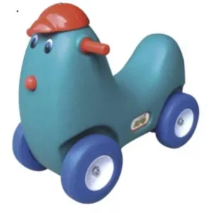 Galb Al Gamar Animal Ride On Car Toy, Blue, Model 6077