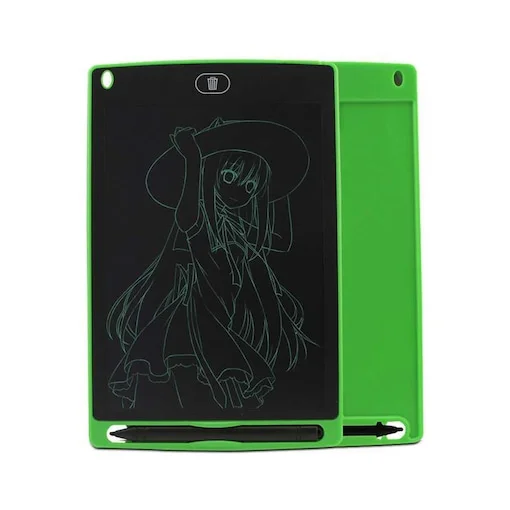 8.5 inch LCD Writing and Drawing Tablet Fantastic Look Durable, Green