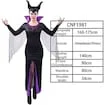 UAEJJ Halloween Fearsome Dark Queen Costume - CNF1981