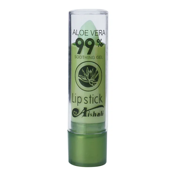 Aishali Aloe Vera 99% Shoothing Lipstick Gel, Green