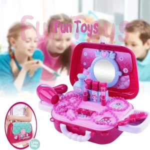20Pcs/27Pcs Makeup Toy Kitchen Toy With Backpack Dressing Table